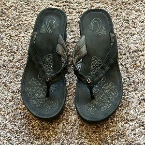 Womens heeled sandals size 7.